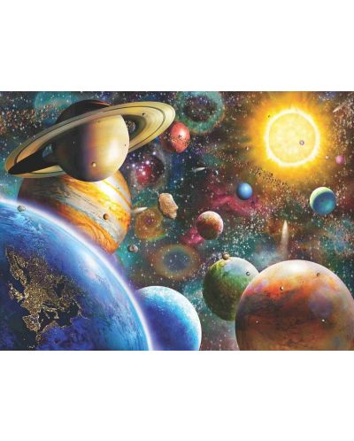 Puzzle Anatolian de 1000 piese - Planets in Space, Adrian Chesterman - 2