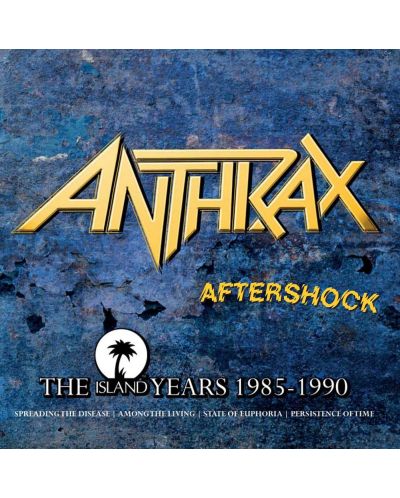 Anthrax - Aftershock - the Island Years (4 CD) - 1