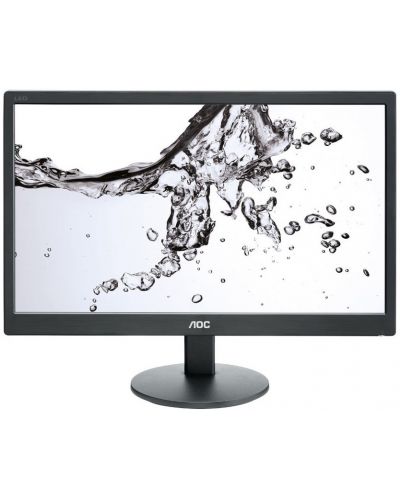 Monitor AOC - E970SWN, 18.5", 1366 x 768, negru - 1
