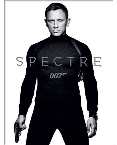 Tablou Art Print Pyramid Movies: James Bond - Spectre - Black And White Teaser - 1