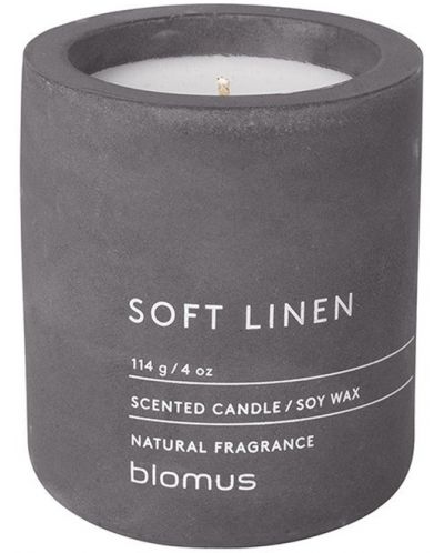 Lumânare parfumată Blomus Fraga - S, Soft Linen, Magnet - 1