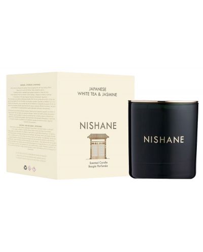 Lumânare parfumată Nishane The Doors - Japanese White Tea & Jasmine, 300 g - 4