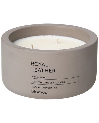 Lumânare parfumată Blomus Fraga - XL, Royal Leather, Satellite - 1