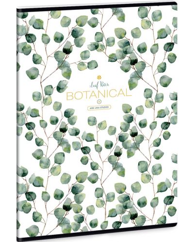 Caiet scolar A4, 40 de file Ars Una Botanic - Leaf - 1