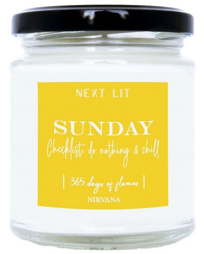 Lumânări parfumate Next Lit 365 Days of Flames - Sunday - 1