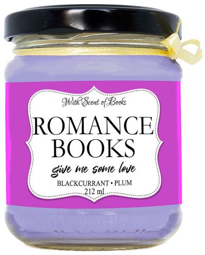 Lumanare parfumata – Romance Books, 212 ml - 1