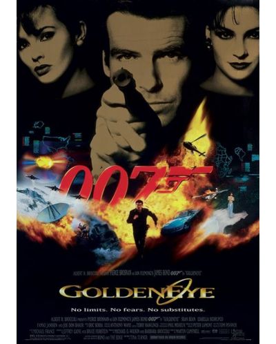 Tablou Art Print Pyramid Movies: James Bond - Goldeneye One-Sheet - 1