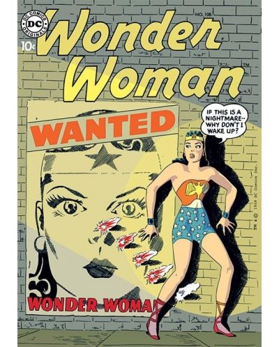 Tablou Art Print Pyramid DC Comics: Wonder Woman - Wanted Scroll - 1
