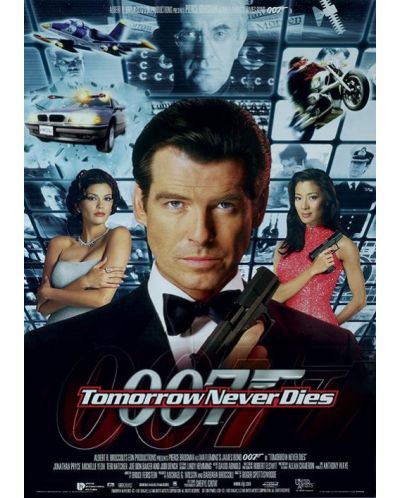 Tablou Art Print Pyramid Movies: James Bond - Tomorrow Never Dies One-Sheet - 1