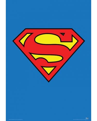 Tablou Art Print Pyramid DC Comics: Superman - Man of Steel - 1