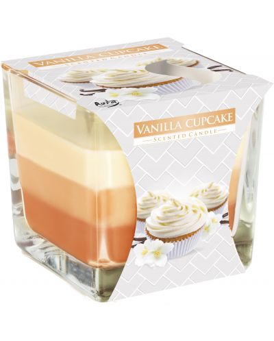 Lumânare parfumată Bispol Aura - Vanilla Cupcake, 170 g - 1