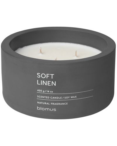 Lumânare parfumată Blomus Fraga - XL, Soft Linen, Magnet - 1