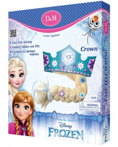 Set creativ Revontuli Toys Oy - Fa-ti singur, coroana lui Elsa - 1