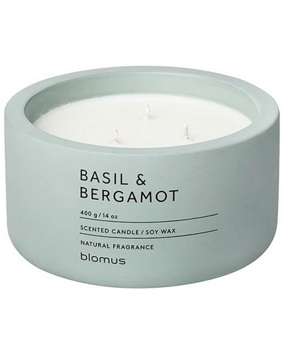 Lumânare parfumată Blomus Fraga - XL, Basil & Bergamot, Pine Gray - 1