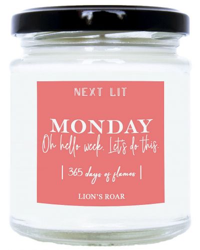 Lumânări parfumate Next Lit 365 Days of Flames - Monday - 1