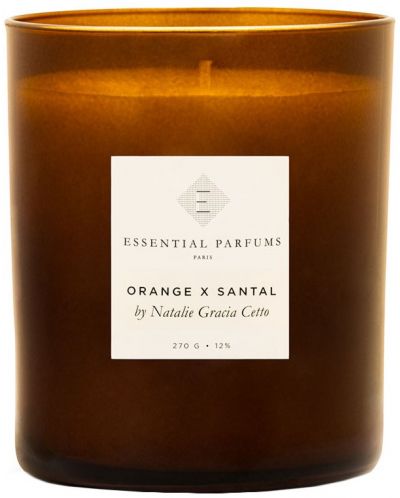 Lumânare parfumată Essential Parfums - Orange x Santal by Natalie Gracia Cetto, 270 g - 1