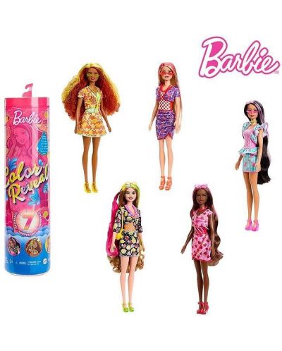 Păpușă parfumată cu accesorii Barbie Color Reveal - Sweet Fruit Series - 2