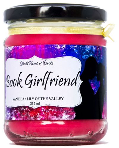 Lumanare aromata - Book Girlfriend, 212 ml - 1