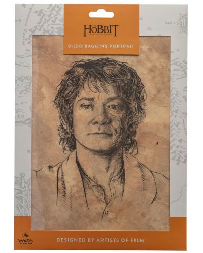 Tablou Art Print Weta Movies: Lord of the Rings - Portrait of Bilbo Baggins - 2