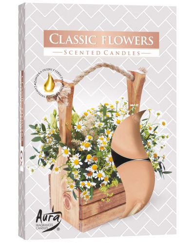 Bispol Aura - Flori clasice, 6 bucăți - 1