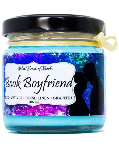 Lumanare aromata - Book Boyfriend, 106 ml - 1