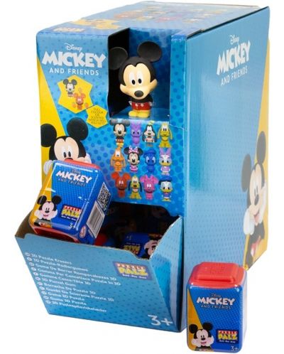 Aromatizata figurină-radieră Disney - Mickey and Friends, sortiment - 1