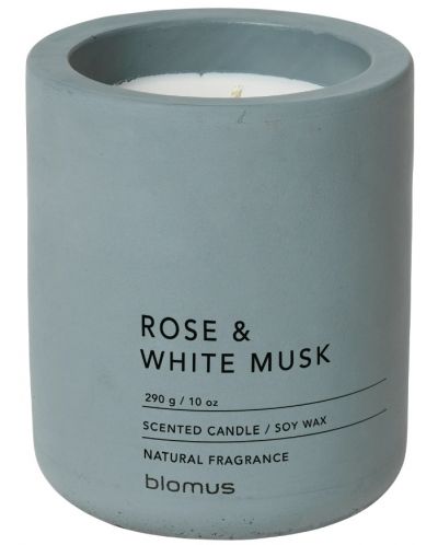 Lumânare parfumată Blomus Fraga - L, Rose & White Musk, FlintStone - 1