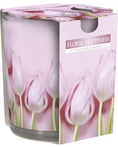 Lumânare parfumată Bispol Aura - Floral Happiness, 100 g - 1
