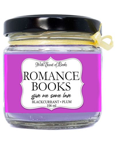 Lumanare parfumata - Romance Books, 106 ml - 1