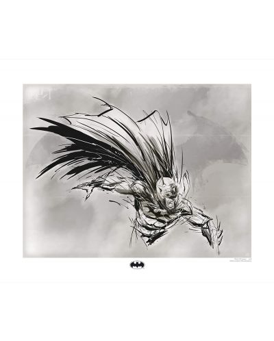 Art print ABYstyle DC Comics: Batman - Batman Sketch (Limited Edition) - 1