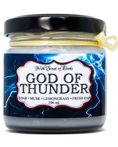 Lumanare aromata Avengers - God Of Thunder, 106 ml - 1
