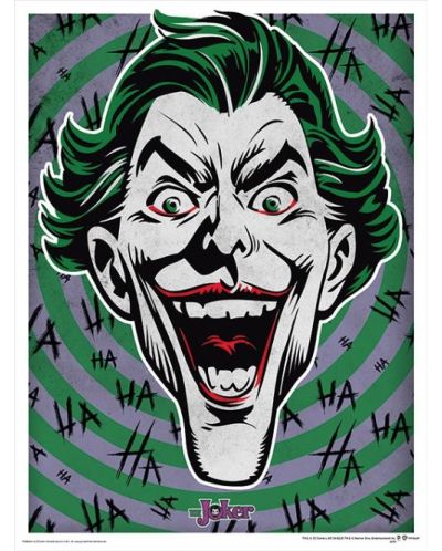 Tablou Art Print Pyramid DC Comics: The Joker - Ha-Ha-Ha - 1