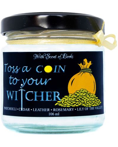 Lumanare parfumata The Witcher - Toss a Coin to Your Witcher, 106 ml - 1