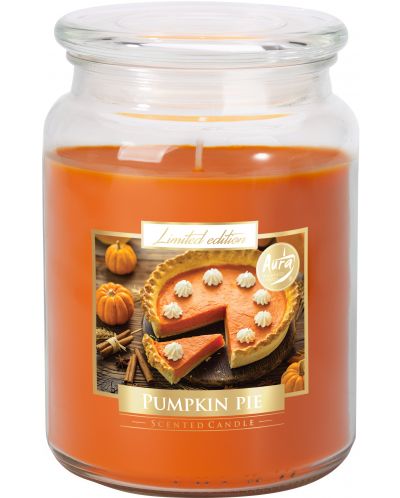 Lumânare parfumată Bispol Premium - Pumpkin Pie, 500 g - 1