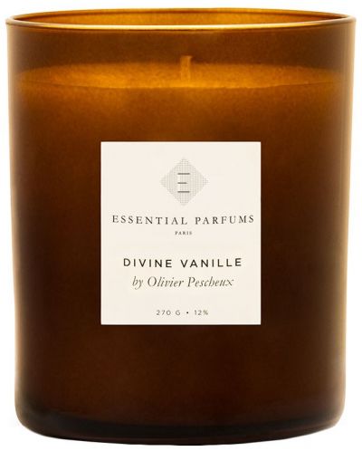Lumânare parfumată Essential Parfums - Divine Vanille by Olivier Pescheux, 270 g - 1