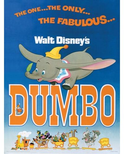 Tablou Art Print Pyramid DIsney: Dumbo - The Fabulous - 1