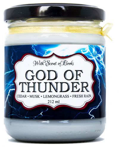 Lumanare aromata Avengers - God Of Thunder, 212 ml - 1