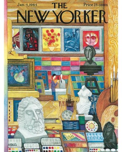 Puzzle New York Puzzle de 1000 piese - Magazin de arta - 2