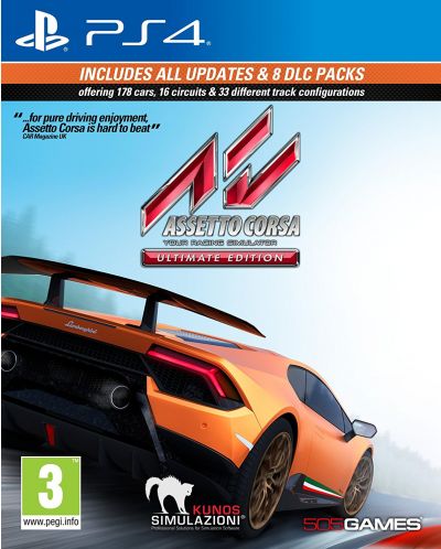 Assetto Corsa Ultimate Edition (PS4) - 1