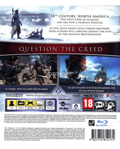 Assassin's Creed Rogue - Essentials (PS3) - 5