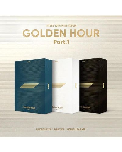 ATEEZ - Golden Hour: Part.1, Blue Hour Version (CD Box) - 2