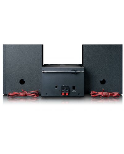 Sistem audio Lenco - MC-250BK, negru/gri - 5
