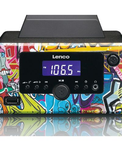 Sistem audio Lenco - MC-020 Tags, 2.0, multicolor - 4