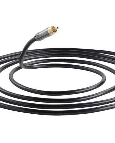 Cablu audio QED - Performance Subwoofer, RCA/RCA M/M, 6 m, negru - 4
