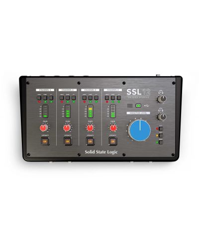 Interfață audio Solid State Logic - SSL 12, neagră - 4