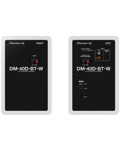 Sistem audio Pioneer DJ - DM-40D-BT, 2.0, alb - 3