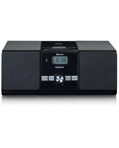 Sistem audio Lenco - MC-030BK, 2.0, negru - 1