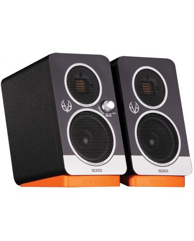 Sistem audio EVE Audio - SC203, negru/argintiu - 2