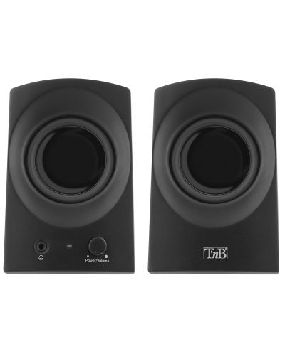 Sistem audio T'nB - ARK Series, 2.0, negru - 2