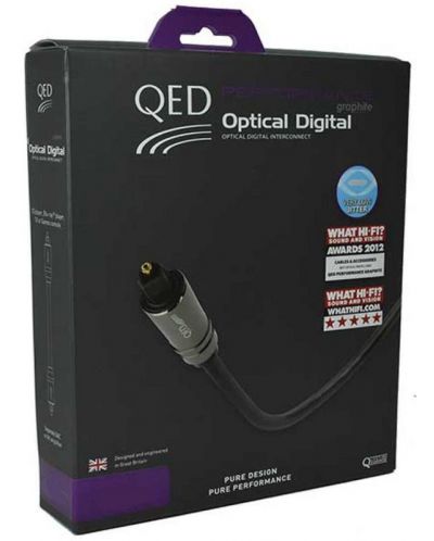 Cablu audio QED - Performance Optical, Toslink/Toslink M/M, 5 m, negru - 4